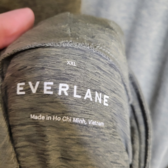 Everlane Minimalist Active Stretch The ReNew Air Hoodie Size XXL Green - Picture 2 of 2